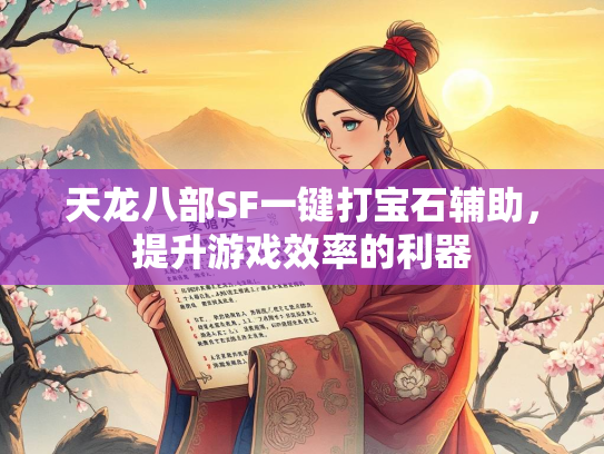 天龙八部SF一键打宝石辅助，提升游戏效率的利器  第1张