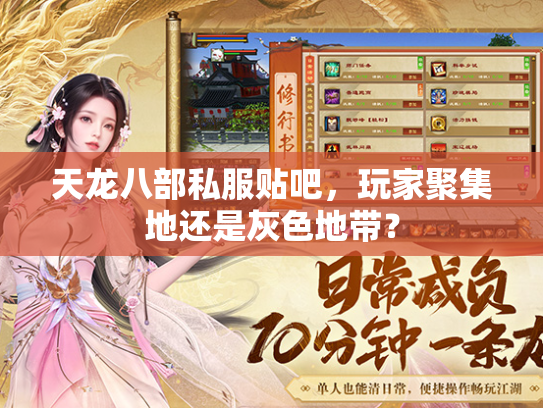 天龙八部私服贴吧，玩家聚集地还是灰色地带？  第2张