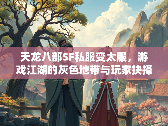 天龙八部SF私服变太服，游戏江湖的灰色地带与玩家抉择  第3张