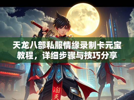 天龙八部私服情缘录制卡元宝教程，详细步骤与技巧分享  第2张