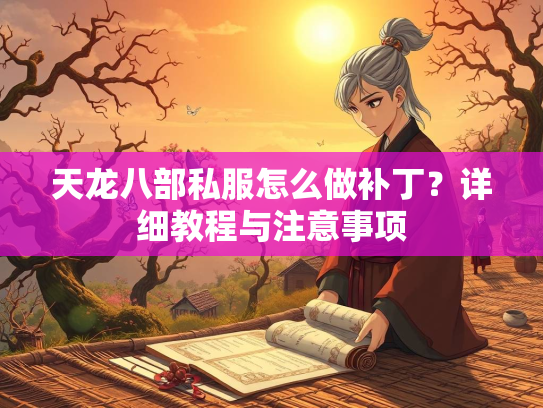 天龙八部私服怎么做补丁？详细教程与注意事项  第1张
