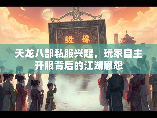 天龙八部私服兴起，玩家自主开服背后的江湖恩怨  第1张