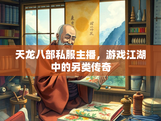 天龙八部私服主播，游戏江湖中的另类传奇  第2张