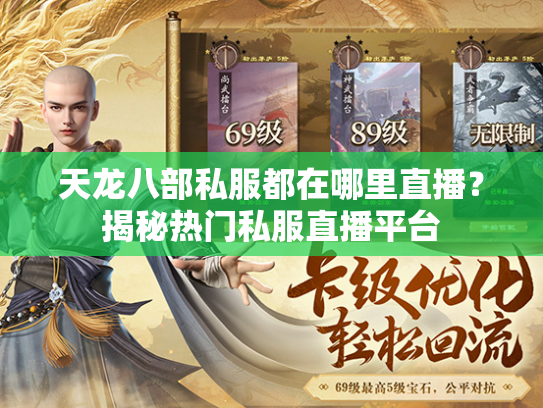 天龙八部私服都在哪里直播？揭秘热门私服直播平台  第2张