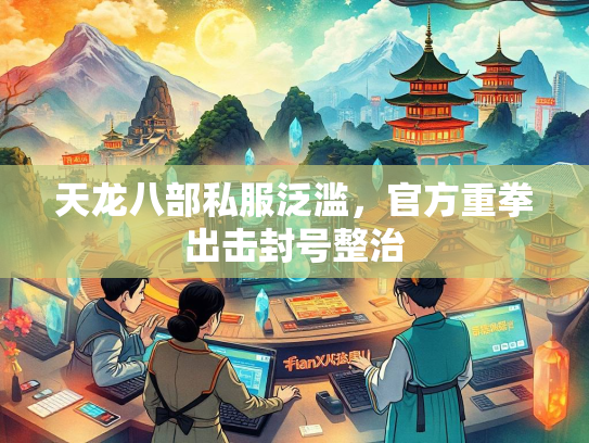 天龙八部私服泛滥，官方重拳出击封号整治  第3张
