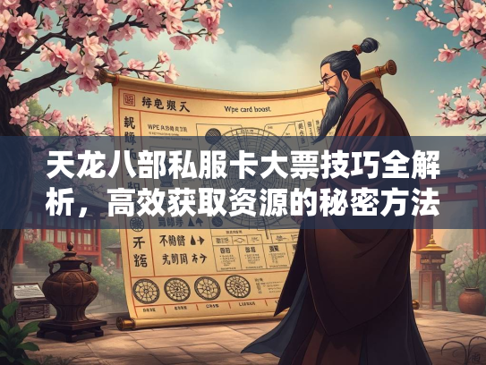 天龙八部私服卡大票技巧全解析，高效获取资源的秘密方法  第1张