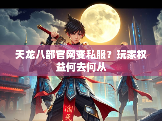 天龙八部官网变私服？玩家权益何去何从