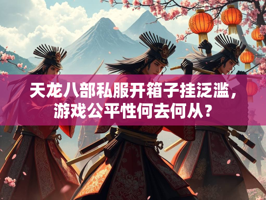 天龙八部私服开箱子挂泛滥，游戏公平性何去何从？