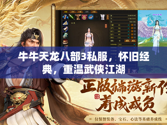 牛牛天龙八部3私服，怀旧经典，重温武侠江湖  第1张