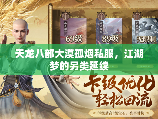 天龙八部大漠孤烟私服，江湖梦的另类延续