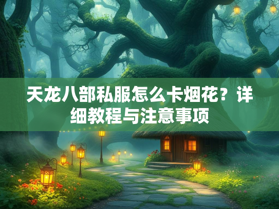 天龙八部私服怎么卡烟花？详细教程与注意事项  第2张