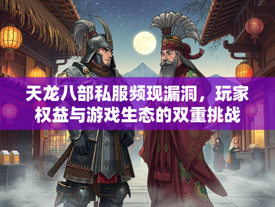 天龙八部私服频现漏洞，玩家权益与游戏生态的双重挑战  第1张