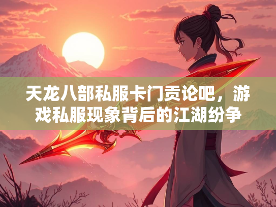 天龙八部私服卡门贡论吧，游戏私服现象背后的江湖纷争  第1张