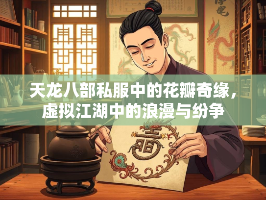 天龙八部私服中的花瓣奇缘，虚拟江湖中的浪漫与纷争  第1张
