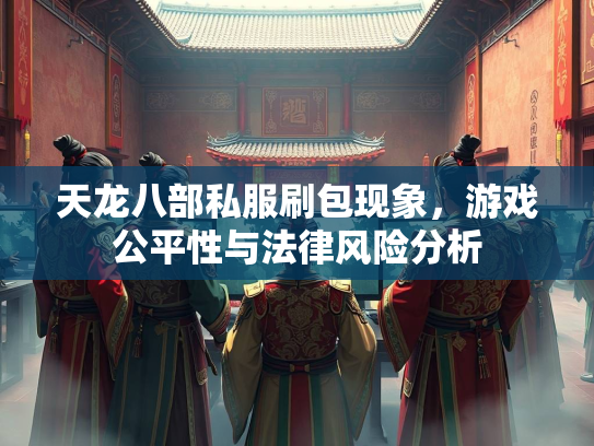天龙八部私服刷包现象，游戏公平性与法律风险分析  第3张
