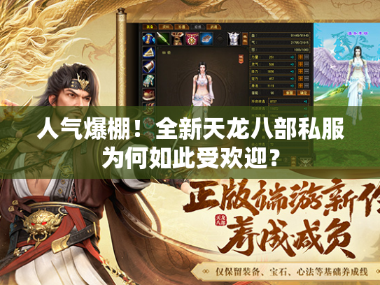 人气爆棚！全新天龙八部私服为何如此受欢迎？  第1张