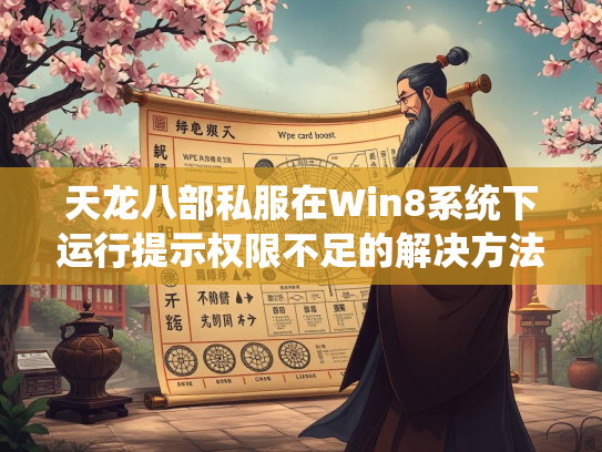 天龙八部私服在Win8系统下运行提示权限不足的解决方法  第1张