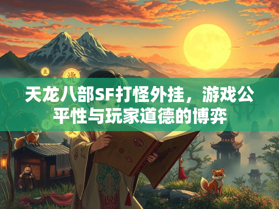 天龙八部SF打怪外挂，游戏公平性与玩家道德的博弈  第3张