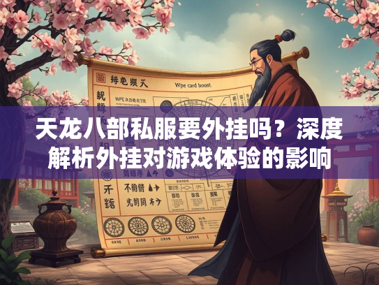 天龙八部私服要外挂吗？深度解析外挂对游戏体验的影响  第3张