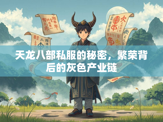 天龙八部私服的秘密，繁荣背后的灰色产业链  第1张