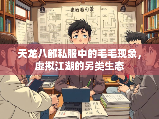 天龙八部私服中的毛毛现象，虚拟江湖的另类生态  第3张