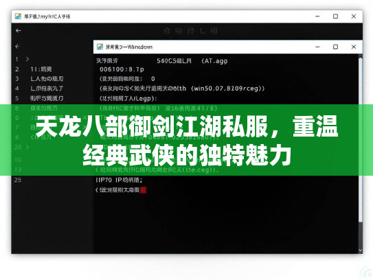 天龙八部御剑江湖私服，重温经典武侠的独特魅力  第3张