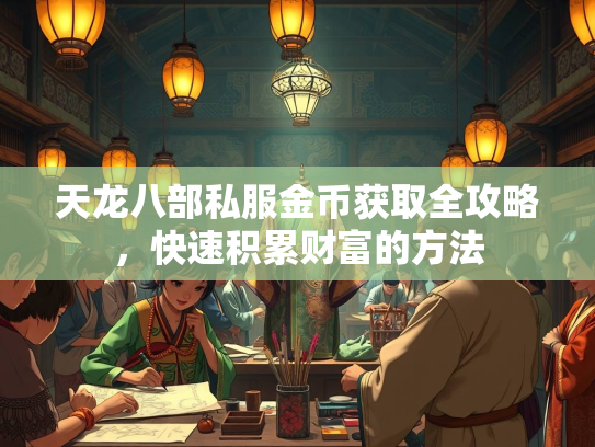 天龙八部私服金币获取全攻略，快速积累财富的方法  第3张