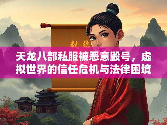天龙八部私服被恶意毁号，虚拟世界的信任危机与法律困境  第1张