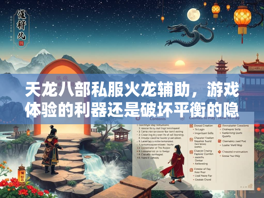天龙八部私服火龙辅助，游戏体验的利器还是破坏平衡的隐患？  第1张