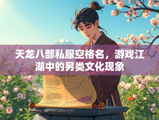 天龙八部私服空格名，游戏江湖中的另类文化现象  第1张