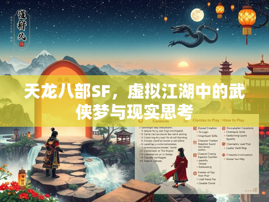 天龙八部SF，虚拟江湖中的武侠梦与现实思考  第1张