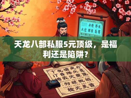 天龙八部私服5元顶级，是福利还是陷阱？  第3张
