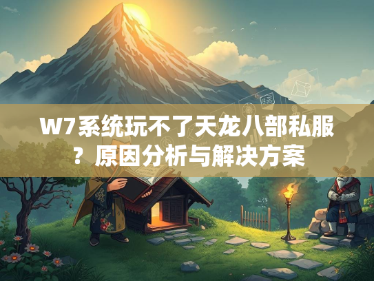 W7系统玩不了天龙八部私服？原因分析与解决方案  第1张