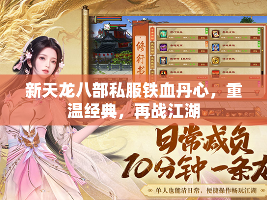 新天龙八部私服铁血丹心，重温经典，再战江湖  第3张
