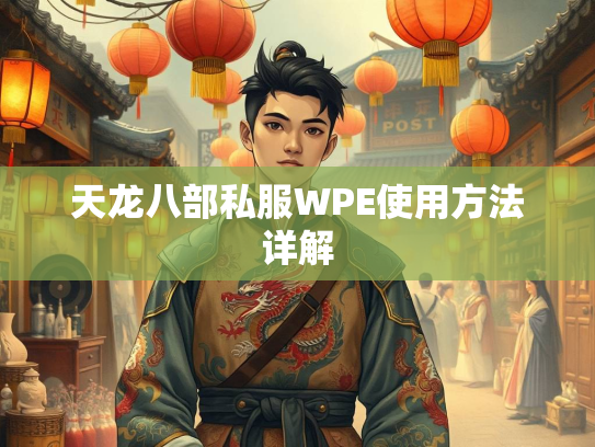 天龙八部私服WPE使用方法详解