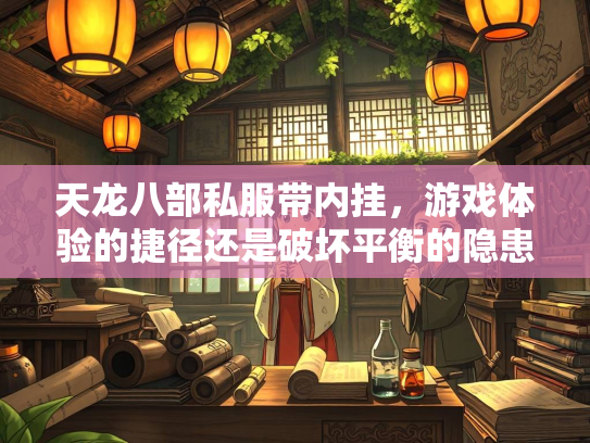 天龙八部私服带内挂，游戏体验的捷径还是破坏平衡的隐患？  第1张
