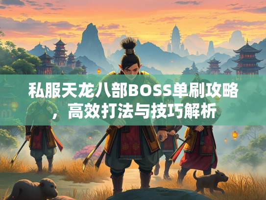 私服天龙八部BOSS单刷攻略，高效打法与技巧解析  第1张