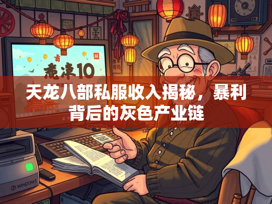 天龙八部私服收入揭秘，暴利背后的灰色产业链  第3张