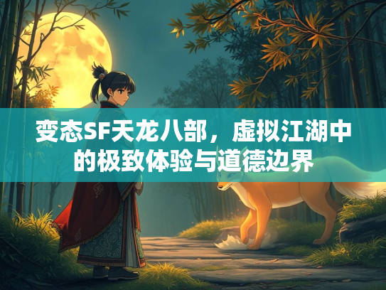 变态SF天龙八部，虚拟江湖中的极致体验与道德边界  第3张