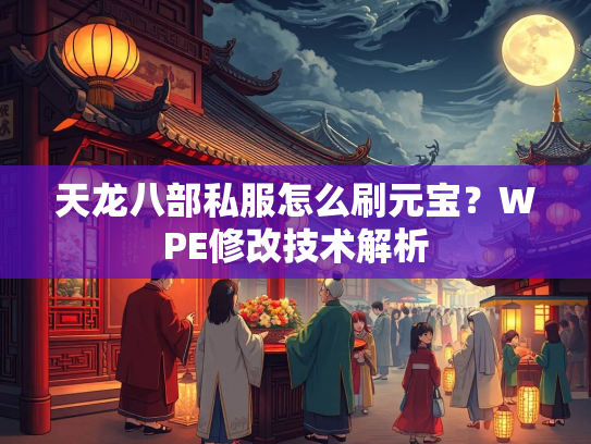 天龙八部私服怎么刷元宝？WPE修改技术解析  第1张
