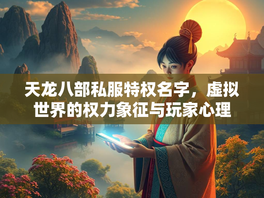 天龙八部私服特权名字，虚拟世界的权力象征与玩家心理  第2张