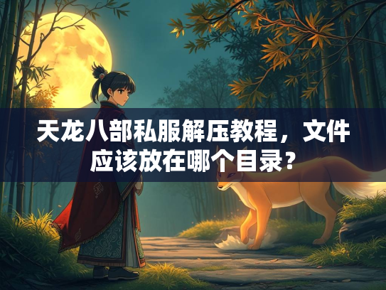 天龙八部私服解压教程，文件应该放在哪个目录？  第2张
