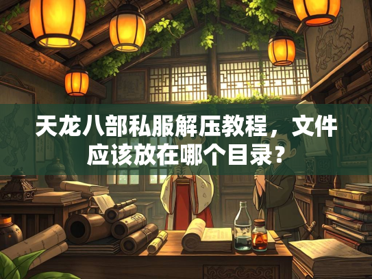 天龙八部私服解压教程，文件应该放在哪个目录？