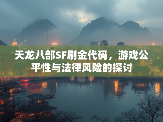 天龙八部SF刷金代码，游戏公平性与法律风险的探讨  第3张