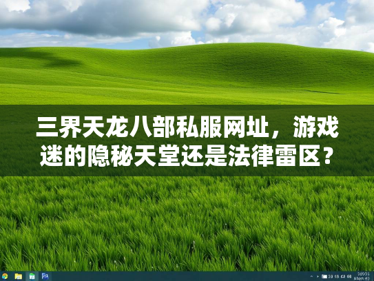 三界天龙八部私服网址，游戏迷的隐秘天堂还是法律雷区？  第4张