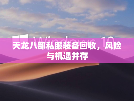 天龙八部私服装备回收，风险与机遇并存  第1张