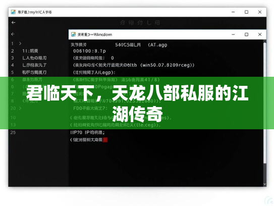 君临天下，天龙八部私服的江湖传奇  第1张