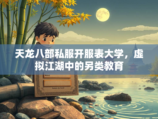 天龙八部私服开服表大学，虚拟江湖中的另类教育  第1张