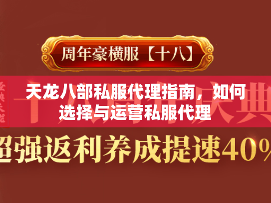 天龙八部私服代理指南，如何选择与运营私服代理  第3张