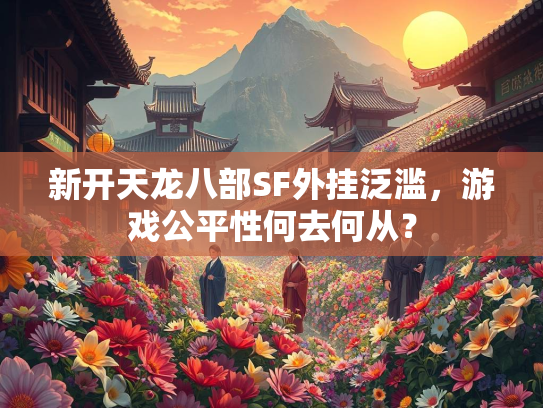 新开天龙八部SF外挂泛滥，游戏公平性何去何从？  第3张